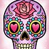 Image result for Sugar Skull Face Clip Art