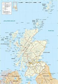 Image result for Scotland in the Map