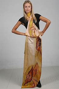 Image result for Woman Scarf Exotic