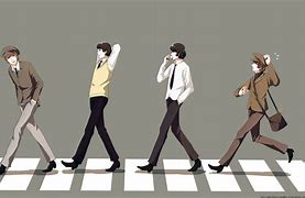 Image result for Beatles Anime