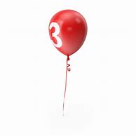 Image result for Number 3 Balloon