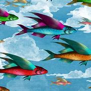 Image result for Flying Zebra Fish