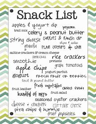 Image result for Snacks Items List