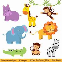 Image result for Zoo Jungle Animal Clip Art