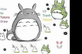 Image result for Tranh Totoro