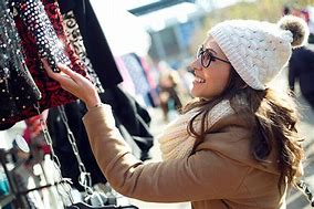 Image result for Ladies at Flea Market