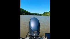 Yamaha F40 outboard acceleration