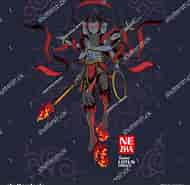 Image result for Nezha the Third Lotus Prince. Size: 190 x 185. Source: www.shutterstock.com