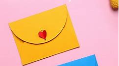 DIY Heart Lock Envelope