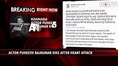 Kannada Star Puneeth Rajkumar, 46, Dies Of Heart Attack