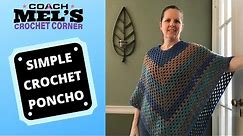 Simple Crochet Poncho