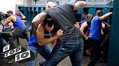 Wildest locker room brawls: WWE Top 10, March 19, 2018