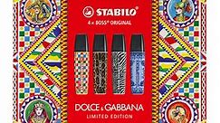 Dolce & Gabbana Stabilo Boss Set of 4 Highlighters Limited Edition