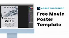 FREE Movie Poster Template for Photoshop