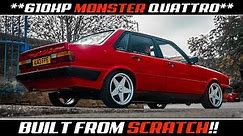 THIS 610HP AUDI QUATTRO 80 IS A PETROLHEAD DREAM BUILD!!