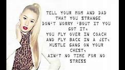 IGGY AZALEA- Change Your Life LYRICS