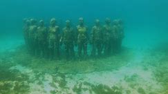 Grenada's Underwater Sculpture Garden