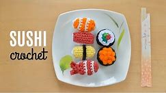 Sushi Crochet Tutorial - Amigurumi Food