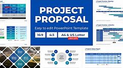 Best Project Proposal PowerPoint Presentation Template