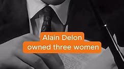 Alain Delon owned three women #alaindelon #celebrities #fyp