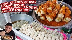 CILOK VIRAL TERLARIS DI BANDUNG!!! 1 GEROBAK ABIS 500KG TEPUNG/HARI!!!!