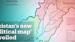 Pakistan unveils new 'political map'