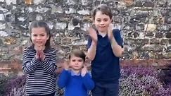 Watch Prince George, Princess Charlotte and Prince Louis Clap for Medical Workers Amid Pandemic