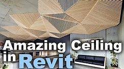 Custom Ceiling in Revit Tutorial