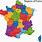 5 Regions of France