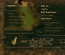 Image result for New Vegas Crafting