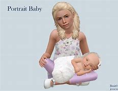 Image result for Sims Baby Portrait