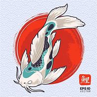 Image result for Koi Fish Vector Art