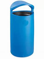 Image result for Red Uline Trash Can