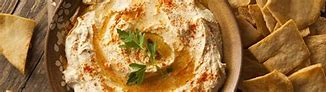 Image result for hummus with pita bread