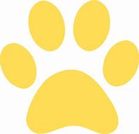 Image result for Gold Paw Print No Background