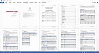 Image result for Operations Guide Template