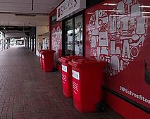 Image result for Red Trash Can