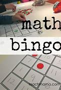 Image result for How Do You Play Math Bingo