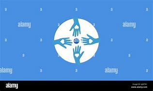 Image result for Blue Hand with Blue Outline Circle