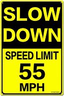 Image result for Speed Limit 55 Sign Clip Art