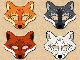 Image result for Printable Party Masks Fox