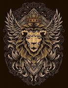 Image result for Lion Head Engraving