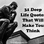 Image result for Deep Thought Quotes About Life