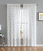 Image result for Ivory Lace Curtains