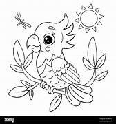 Image result for Minecraft Parrot Black and White