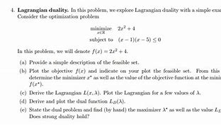 Image result for Lagrangian Duality