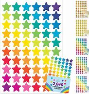 Image result for Small Star Stickers