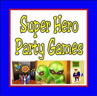 Image result for Superhero Party Games