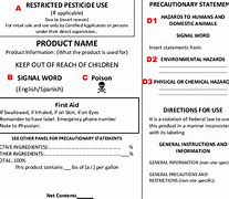 Image result for Restricted Use Pesticide Label