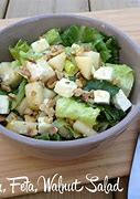 Image result for Pear Salad with Feta Cheese